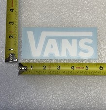 VANS Shoes Skateboard Sticker Die Cut Decal / Skate Sticker