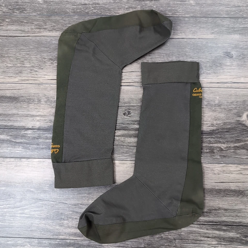 Cabelas GoreTex Insulated Boot Liners Socks Size Reg 6 Green Color Foot Wear - Image 2 of 4