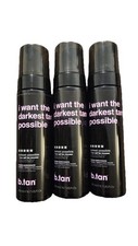 b.tan Darkest Tan Possible Self-Tanning Mousse, Pack of 3