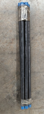 (Qty of 5) PCBL3424 Everflow Black Steel Pipe 3/4'' x 24'' Male NPT SCH 40