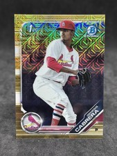 2019 Genesis Cabrera Gold Mojo Mega Box Refractor /50 Bowman Chrome 1st RC