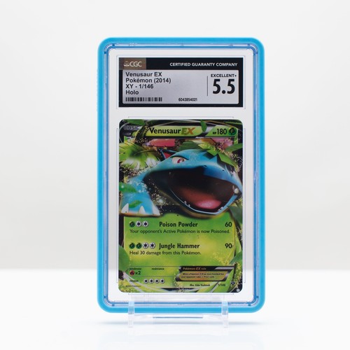 Venusaur-EX graded CGC 5.5 for sale on eBay