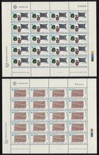 Cyprus Inventions Europa 2 Sheets 1983 MNH SG#602-603 MI#582-583