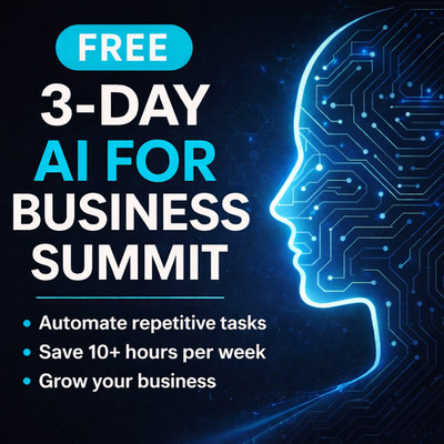 3-Day AI For Business Virtual Summit   Learn Practical AI Tools for Business