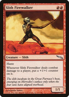 Slith Firewalker [Mirrodin] Magic MTG