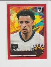 2025-26 Donruss Road to FIFA World Cup Curtis Jones Pitch Kings Red Insert