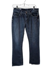 John B. Stetson 1014 Jeans Men's 32 x 33 Rocker Bootleg Western Cowboy 