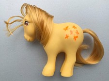 Vintage Hasbro 1980s 80s G1 MLP My Little Pony BUTTERSCOTCH Pony Toy