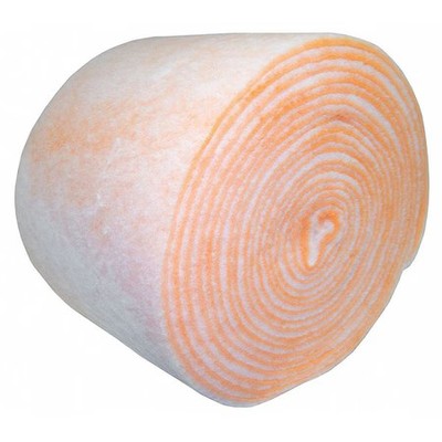 40 In X 90 Ft X 1 In Polyester Air Filter Roll, Merv 8, Orange/White (Formerly