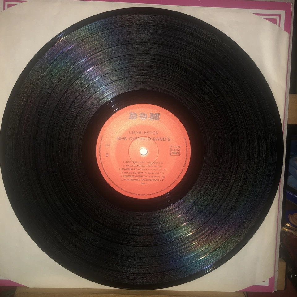 New Chicago Band Charleston DOM Vinyl LP Vg+ - Photo 4/4