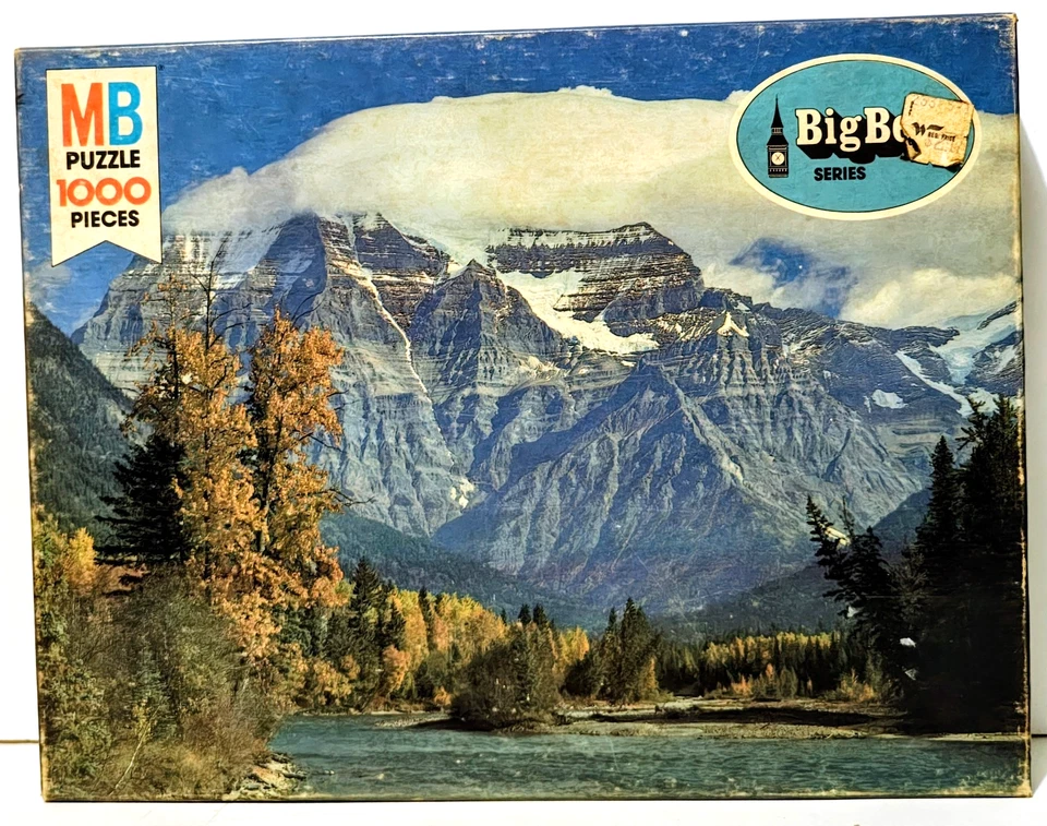 Big Ben Series 1000 Puzzle - Mt Robson British Columbia - Vintage 1978 - New - Image 2 of 4