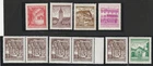 Austria, 1962 Famous Architecture buildings , 10 stamps , MNH