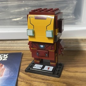 LEGO 41590 BRICKHEADZ Marvel #6 Iron Man 2017 Preowned Complete Instructions