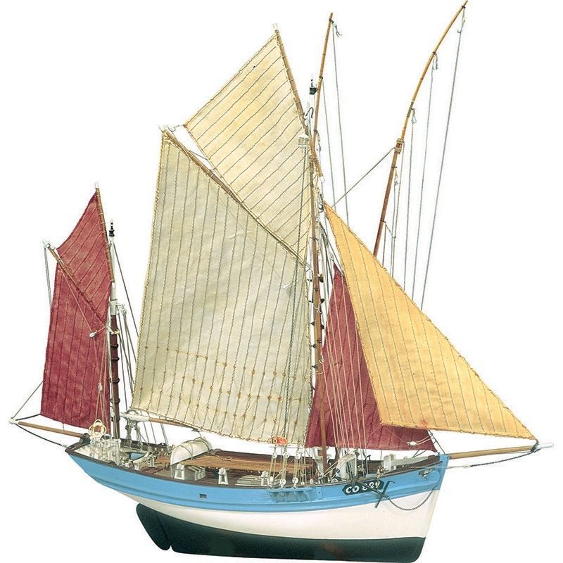 Maquette bateau Marie Jeanne 580 1/50 Billing Boats S052580 en bois