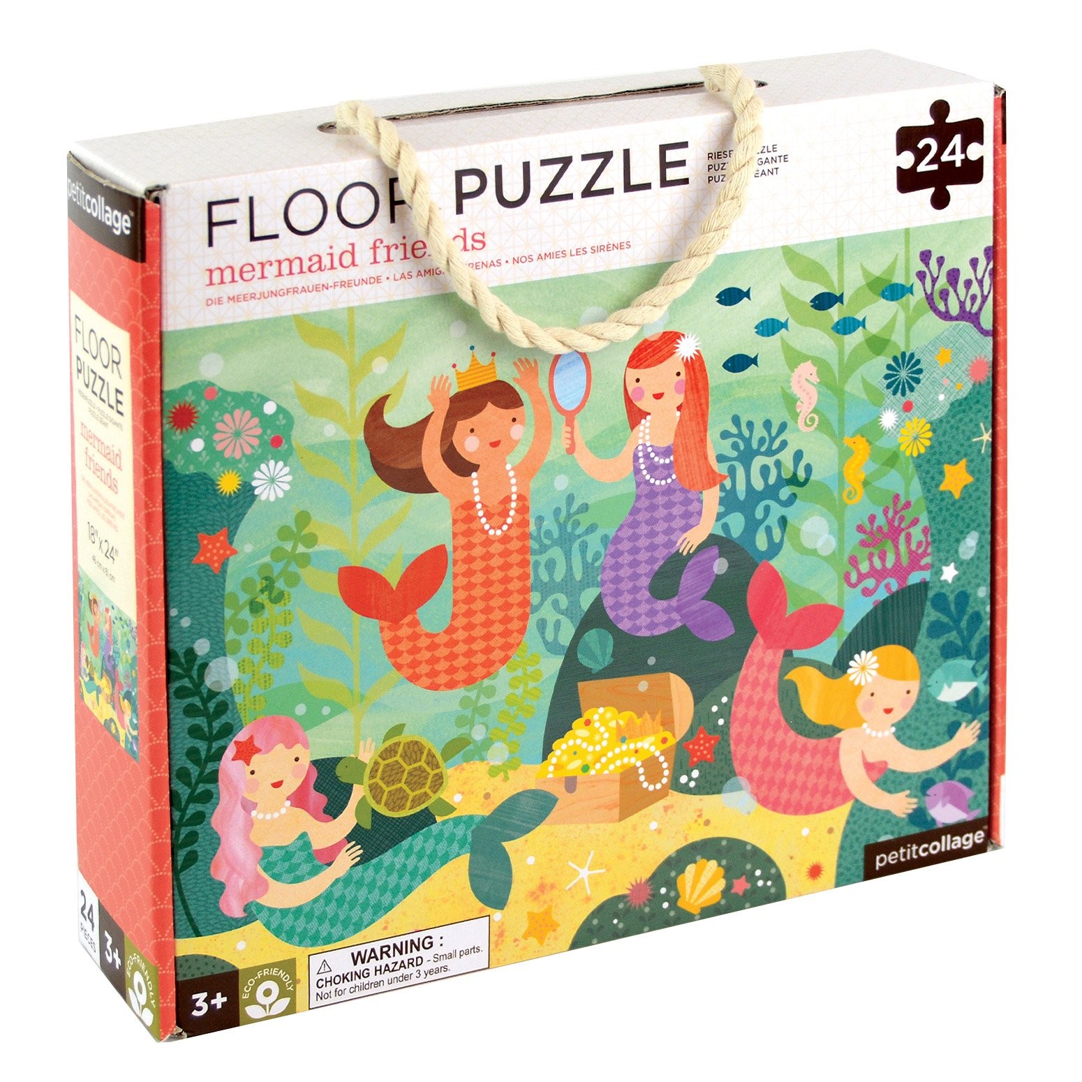 Petit Collage Floor Puzzle Mermaid Friends 5690₽
