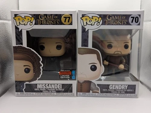 Funko Pop! Game Of Thrones - Lot Of 2: Missandei #77 & Gendry #70