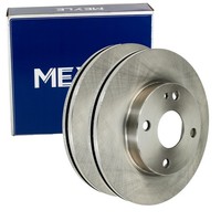 2X Meyle Bremsscheiben 235Mm Vorne Passend FÜR Mazda 323 Demio