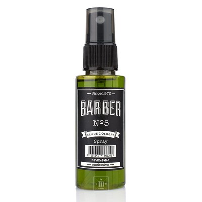 BARBER MARMARA No. 5 Eau de Cologne 50ml   Frischer Zitrusduft im Pumpspray