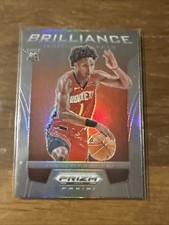 2023-24 Panini Prizm Deca Amen Thompson Brilliance RC Silver Rookie #5 Rockets