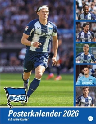 HEYE / HEYE KALENDER Hertha BSC Posterkalender 2026|Kalender