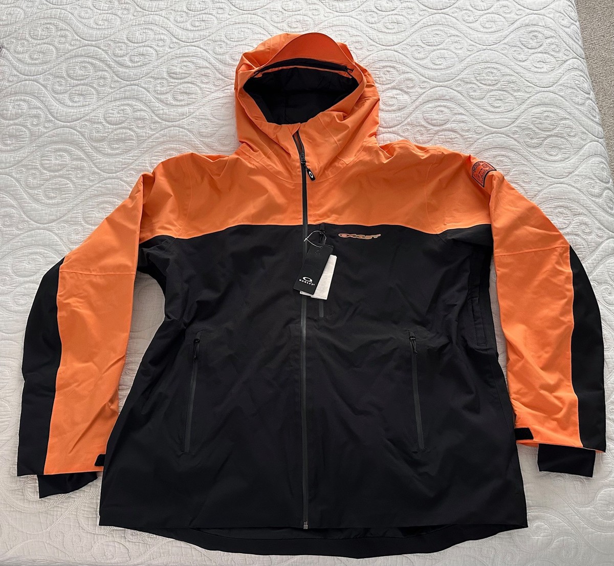 New Oakley TC SKULL REDUCT • Shell Winter Hooded Jacket - Size
