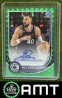 Ivica Zubac Auto 2025-26 Bowman 67/99 Chrome Green Geometric Refractor Clippers