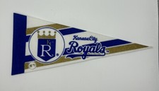 Kansas City Royals Vintage MLB Mini Pennant 9in x4in Felt Banner Flag Baseball