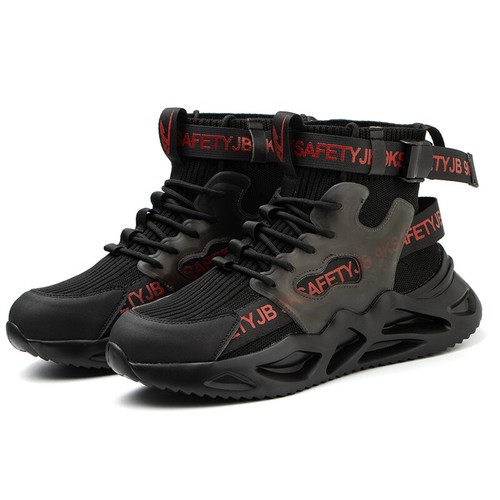 Mens Work Anti-Puncture Shoes Work Safety Boots Steel Toe Indestructible Sneaker - Picture 12 of 29