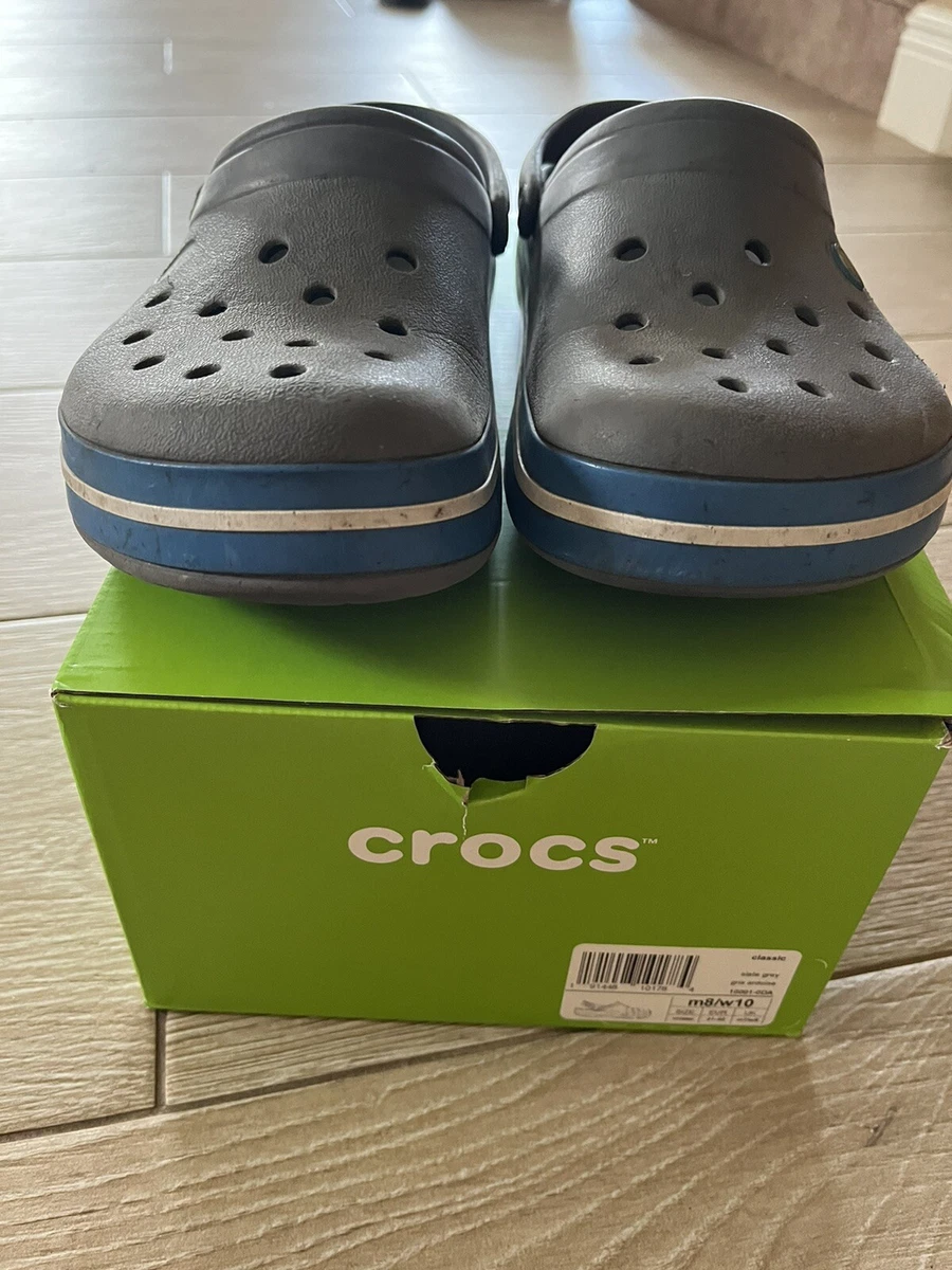 Crocs sales charcoal grey