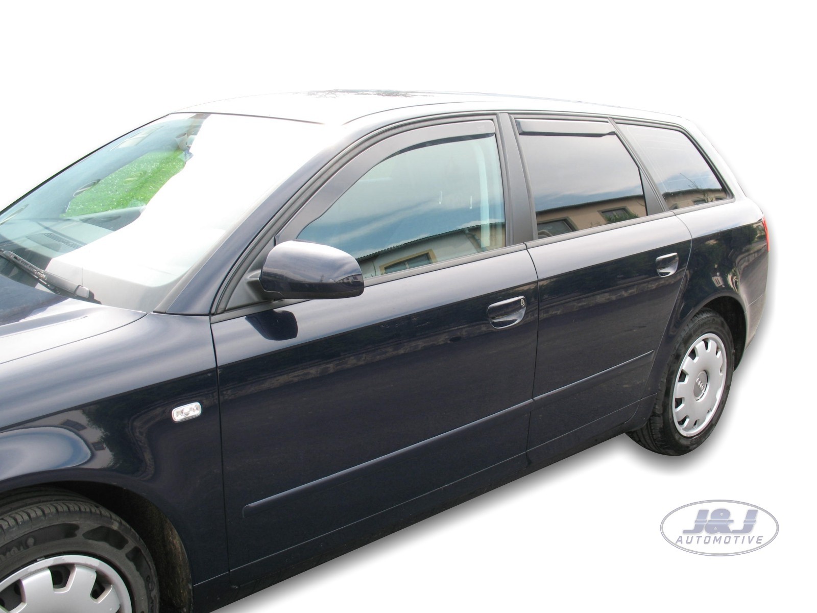 TO FIT AUDI A4 Avant B6 B7 estate 20022008 wind deflectors 4pc TINTED