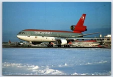Aviation Postcard Northwest Airlines Douglas DC-10 1996 Airliner Convention EX11