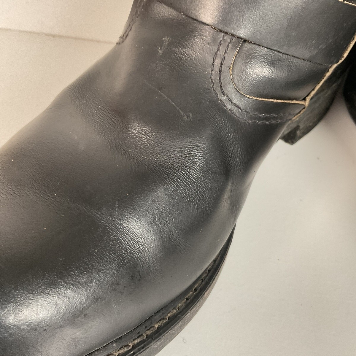Vintage Brahma Steel Toe Engineer Boots | USA Made | Men’s 9.5 Vintage Brahma Steel Toe Engineer Boots Men main image 2