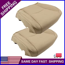 FOR 2004-2009 Lexus RX 330 RX 350 RX 400 Driver Passenger Bottom Seat Cover Tan