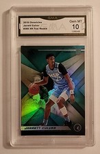 2019-20 Chronicle XR Teal Jarrett Culver Rookie Card GMA Mint 10 Timberwolves 