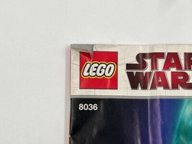 LEGO Star Wars INSTRUCTION MANUAL ONLY, Set #8036, Separatist Shuttle