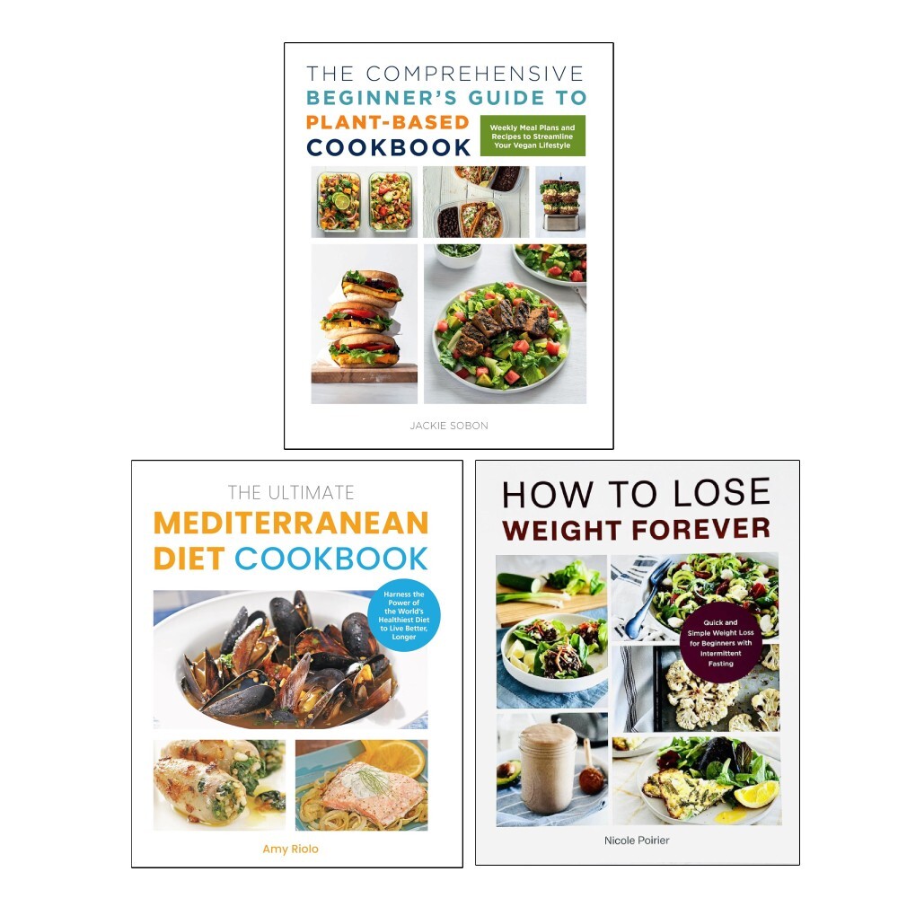 Ultimate Mediterranean, Comprehensive Beginner's,How to Lose Weight 3 Books Set