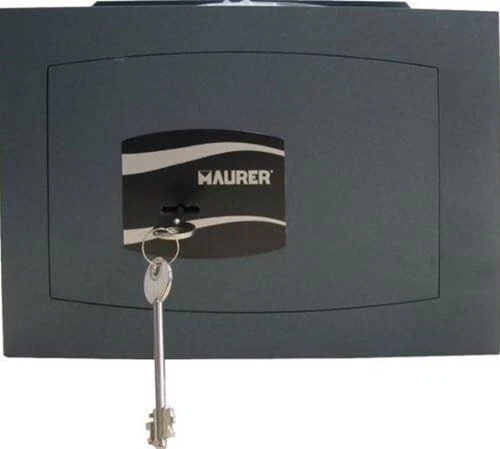 MAURER Cassaforte a muro da incasso blindata antiscasso in acciaio verniciato - Bild 1 von 1
