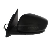 Renault Kadjar 2015-> Door Wing Mirror Electric Primed Passenger Side Left Hand