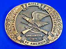 National Rifle Association The Right To Keep Bear Arms Norman Co Belt Buckle