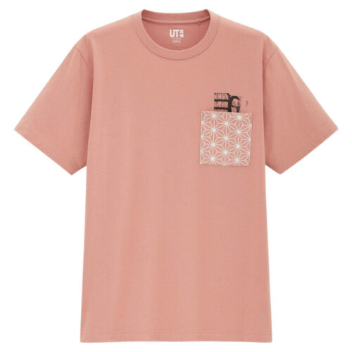 Uniqlo 431957 MANGA UT Demon Slayer T- Shirt, Large - Pink for 