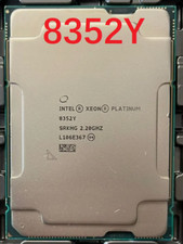 Intel Xeon Platinum 8352y srkhg 32-Core 2.20ghz 48mb lga-4189 CPU processor 205w