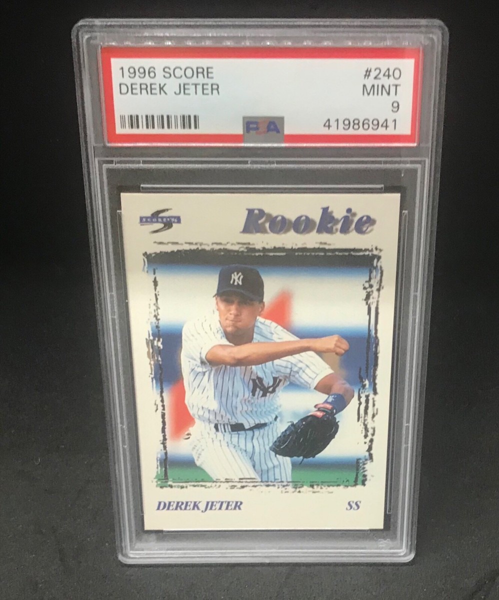 1996 Score Derek Jeter #240 Psa 9 Mint | eBay