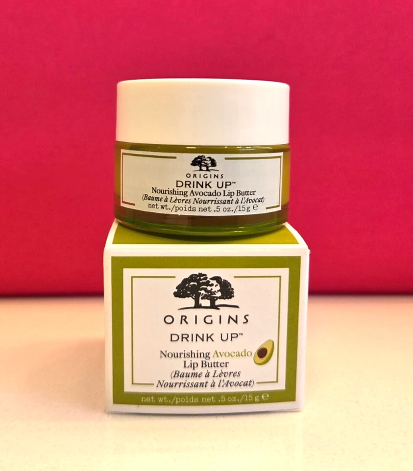 Origins пить вверх питательный авокадо масло для губ 0,5 унций новый в коробке - Изображение 3 из 4