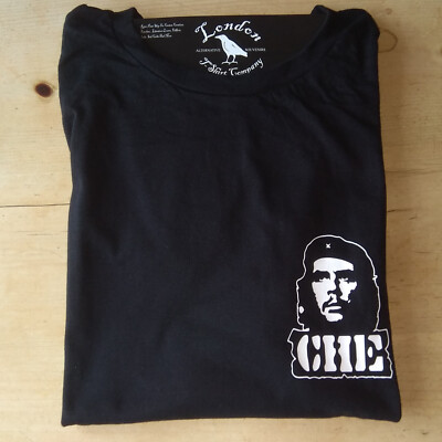 Che Guevara T-Shirt - Pocket Logo, Protest, Revolutionary Icon, S-XXL