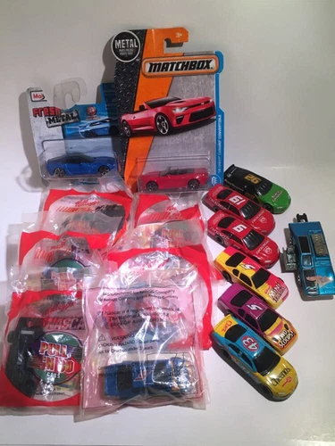 Vintage toy cars - mix lot - includes kellogs, hotwheels and matchbox