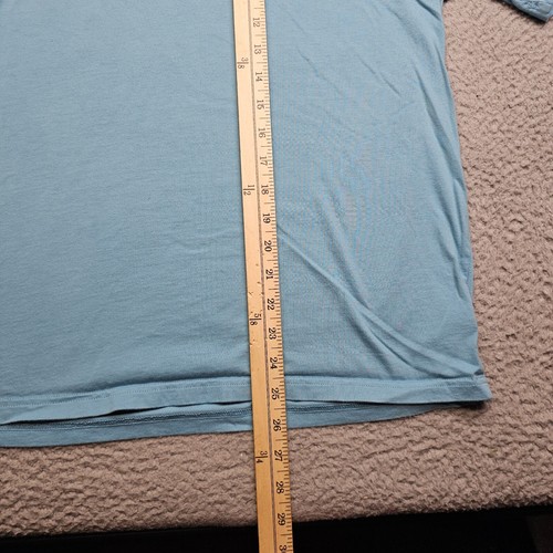Converse Shirt Youth Size Small Blue Short Sleeve Crew Neck Classic - Picture 12 of 14