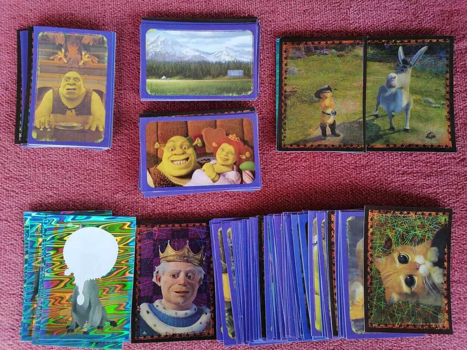 SHREK 2 Panini 2004. Complete stickers set 216 / 216 - Image 2 of 3
