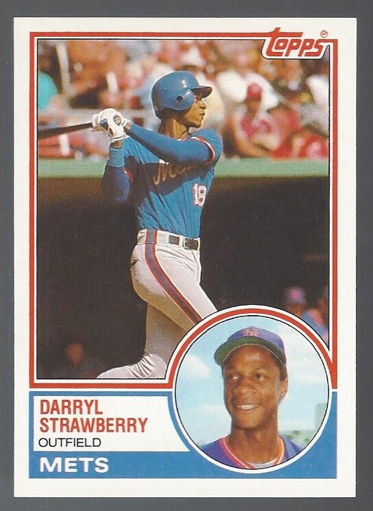 Darryl Strawberry 1983 Topps Traded XRC Card# 108-T | eBay