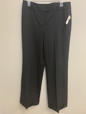 Nwt Talbots Women's Dress Pants Size 10 Black Stretch MSRP 99.00
