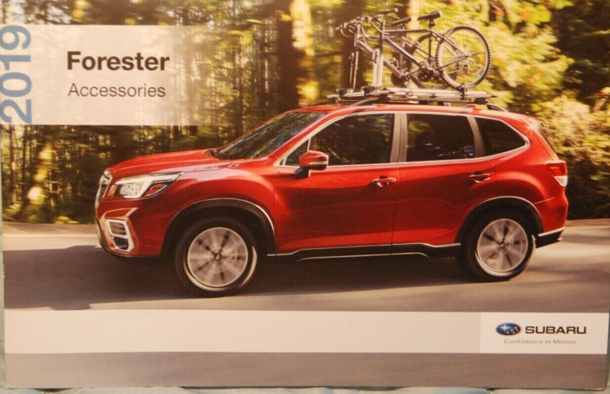 2019 Subaru Forester Accessories Dealer Accessory Brochure OEM eBay 2019 Subaru Forester Accessories Dealer Accessory Brochure OEM eBay